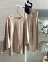 Oversized Long Sleeve Two Piece Set